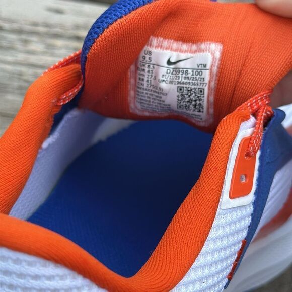 NIKE Florida GATORS Nike Air Zoom Shoes MENS SIZE 9.5 women’s 11 NWT 🐊 - Picture 7 of 7